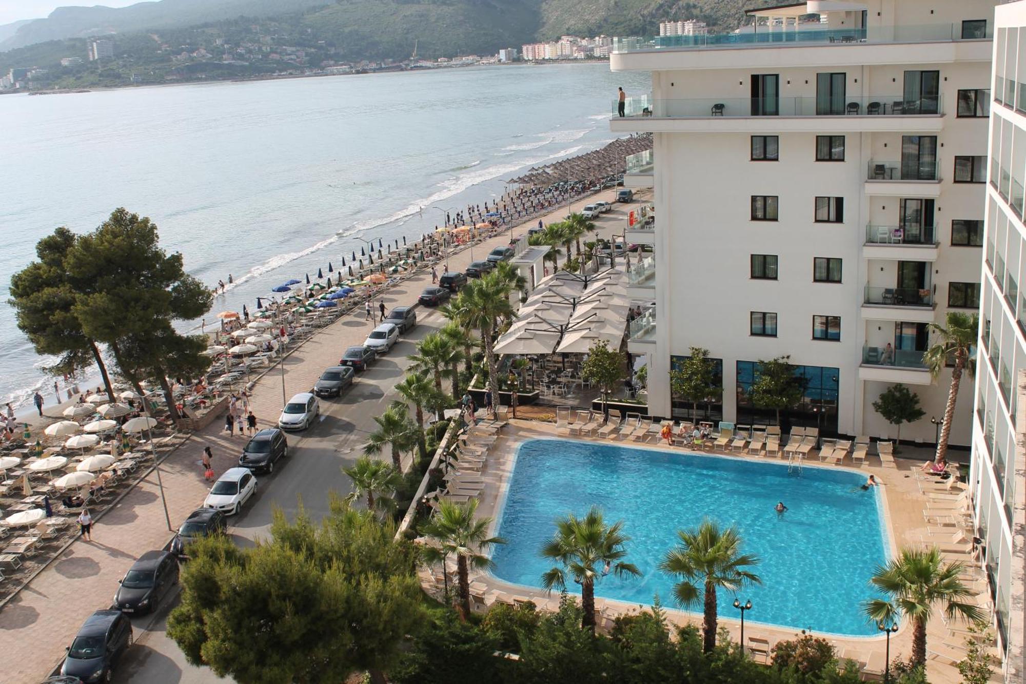 Blue Apartments & Hotel Shëngjin Zewnętrze zdjęcie